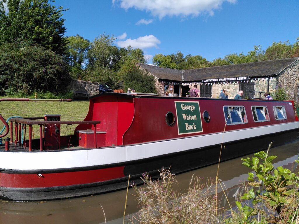 George Watson Buck narrowboat at Llanymynech Canal Wharf